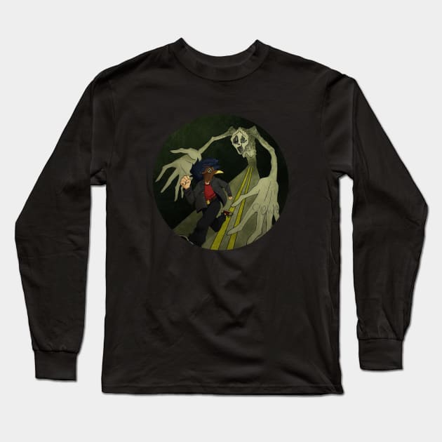 Chased by your inner demons Long Sleeve T-Shirt by Drummer's World